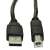 Kabel USB Akyga AK-USB-04 1,8 m USB 2.0 USB A USB B czarny