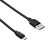 Akyga AK-USB-05 Black USB 2.0 A to Micro-USB B Cable, 0.6m