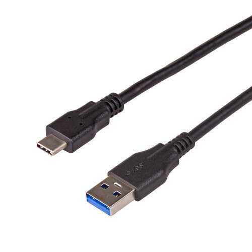 Akyga AK-USB-15 USB cable 1m USB 3.2 Gen 1 (3.1 Gen 1) USB C USB A Black