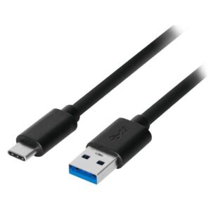 Akyga AK-USB-24 Czarny Kabel USB 3.2 Gen 1, USB-A do USB-C, 0.5m - Kabel danych