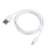 Akyga AK-USB-30 USB cable 1 M USB 2.0 USB A Micro-USB B/Lightning, white, 1 meter