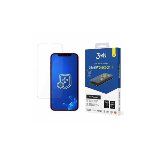 3MK Silver Protect+ iPhone 13 Pro Max készülékhez Wet-Install antimikrobiális fólia 153739603 - Kijelzővédő fólia