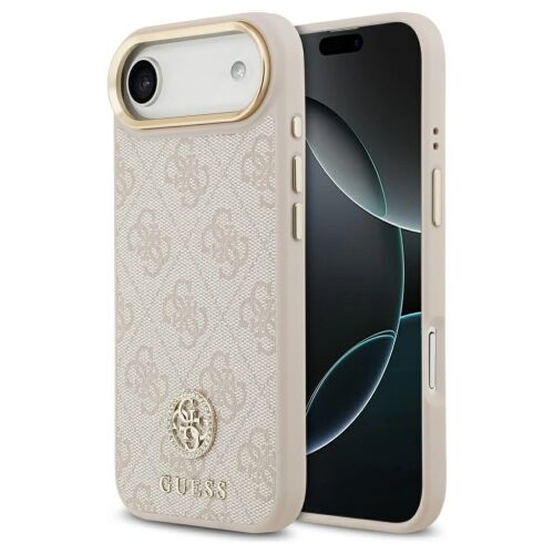 Guess 4G Strass Logo MagSafe tok iPhone Air készülékhez rózsaszín 153740040 - Guess