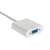 Akyga AK-AD-39 Mini DisplayPort to VGA adapter cable, white
