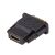 Akyga Adapter AK-AD-41 DVI-D Dual link M - HDMI F Farbe schwarz - Adapter - Digital/Display/Video DVI 24+1 Schwarz 80033158