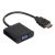 Akyga AK-AD-42 video converter cable 15 M VGA (D-Sub) HDMI Black 44073079