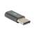 Adaptor Akyga AK-AD-46 USB Micro-B la USB-C, negru