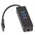 Akyga AK-AD-32 USB 3.0 Hub with Gigabit Ethernet Adapter, black