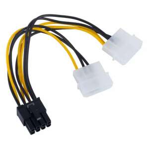 Akyga AK-CA-29 PCI-E 8-pin to 2x MOLEX adapter cable - Computers and Accessory