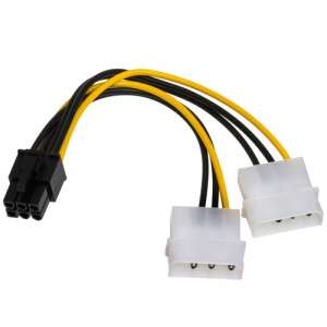 Akyga AK-CA-13 Molex to 6-pin PCI-E power adapter cable - Akyga