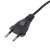 Akyga AK-RD-01A power cable, black, 1.5m, CEE 7/16 (Europlug) connector