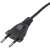 Akyga AK-RD-01A power cable, black, 1.5m, CEE 7/16 (Europlug) connector