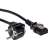 Akyga AK-PC-06A 3 meter black power cable with CEE 7/7 and IEC C13 connectors