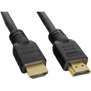 HDMI кабел Akyga AK-HD-100A, 10 метра дължина, черен, High Speed с Ethernet, позлатени конектори - Akyga
