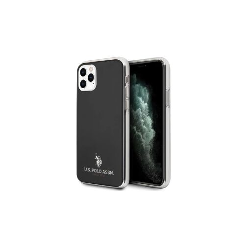 US Polo USHCN65TPUBK iPhone 11 Pro Max készülékhez tok Shiny fekete 153748774 - Telefontok