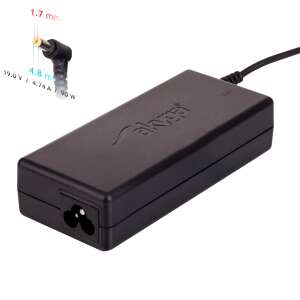 Akyga AK-ND-08 90W laptop power adapter, 19V/4.74A, 4.8x1.7mm plug, compatible with HP and LG laptops - HP Laptop Charger