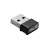ASUS USB-AC53 Nano AC1200 Dualband USB Wi-Fi Adapter, schwarz und silber, schräge Ansicht