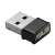 ASUS USB-AC53 Nano WLAN adapter, black and silver, front view