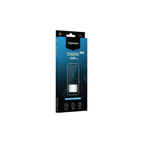 MS Diamond Glass Edge Lite FG Nothing Phone 2a/2a Plus készülékhez tok Full Glue fekete 153764006 - Kijelzővédő fólia