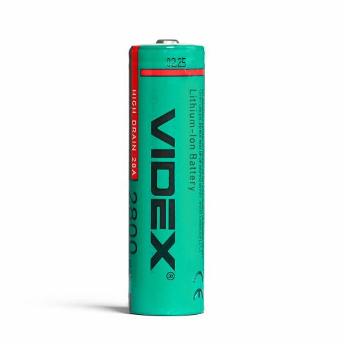 VIDEX 18650 20A 2800mAh Li-ion akkumulátor nagy töltőárammal Nagykereskedelmi/1db 174871691 - TV és szórakozás