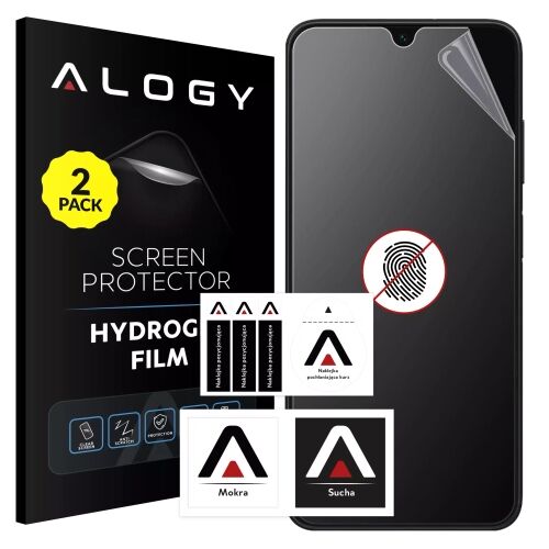 2x "MATTE" fólia Samsung Galaxy A05s Hydrogel Alogy HydroSkin Matte Pro™ képernyőfólia "FREE FINGERPRINT" tokhoz 153776561 - Kijelzővédő fólia