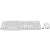 Logitech MK295 Silent Wireless Combo Keyboard Wireless RF Hungarian White 77570046
