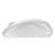 Side view of Logitech Silent Wireless Mouse, White