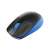 Logitech M190 Wireless Mouse, Black and Blue, Side View
