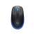Draufsicht der blauen kabellosen Logitech M190 Maus