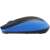 Seitenprofil der blauen kabellosen Logitech M190 Maus