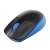 Logitech M190 Drahtlose Maus, Schwarz und Blau, Seitenansicht