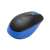 Logitech M190 Bezdrôtová myš, Čierna a Modrá, Bočný pohľad
