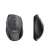 Logitech M705 Wireless Laser Mouse, Charcoal, front and side view