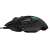 Logitech G502 HERO gaming mouse, black, wired, 16000 DPI, side view