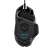 Logitech G502 HERO gaming mouse, black, wired, 16000 DPI, side view