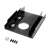 LogiLink AD0010 Cadru de montare HDD de 2,5 inci pentru compartiment de 3,5 inci, negru, cu șuruburi