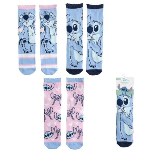 Disney Lilo és Stitch zokni, 3 darabos válogatás, 27/30-as méret - Baba és gyerek divat