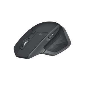 Logitech MX Master 2S mysz bezprzewodowy, czarny, widok z boku - Logitech Mysz