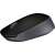 Side view of Logitech M171 black wireless mouse