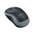 Logitech M185 wireless mouse, black and grey, 3 button, optical sensor, USB receiver