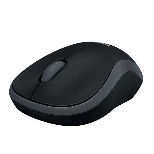 Logitech M185 mysz bezprzewodowa, czarny i szary, 3 przyciski, sensor optyczny, odbiornik USB