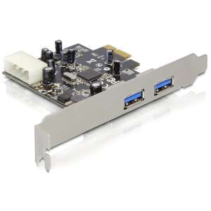 DeLOCK USB 3.0 PCI Express Card csatlakozókártya/illesztő USB 3.2 Gen 1 (3.1 Gen 1) 44078289 