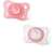 Chicco PhysioForma Mini Soft pacifier, 2 pack, pink and transparent