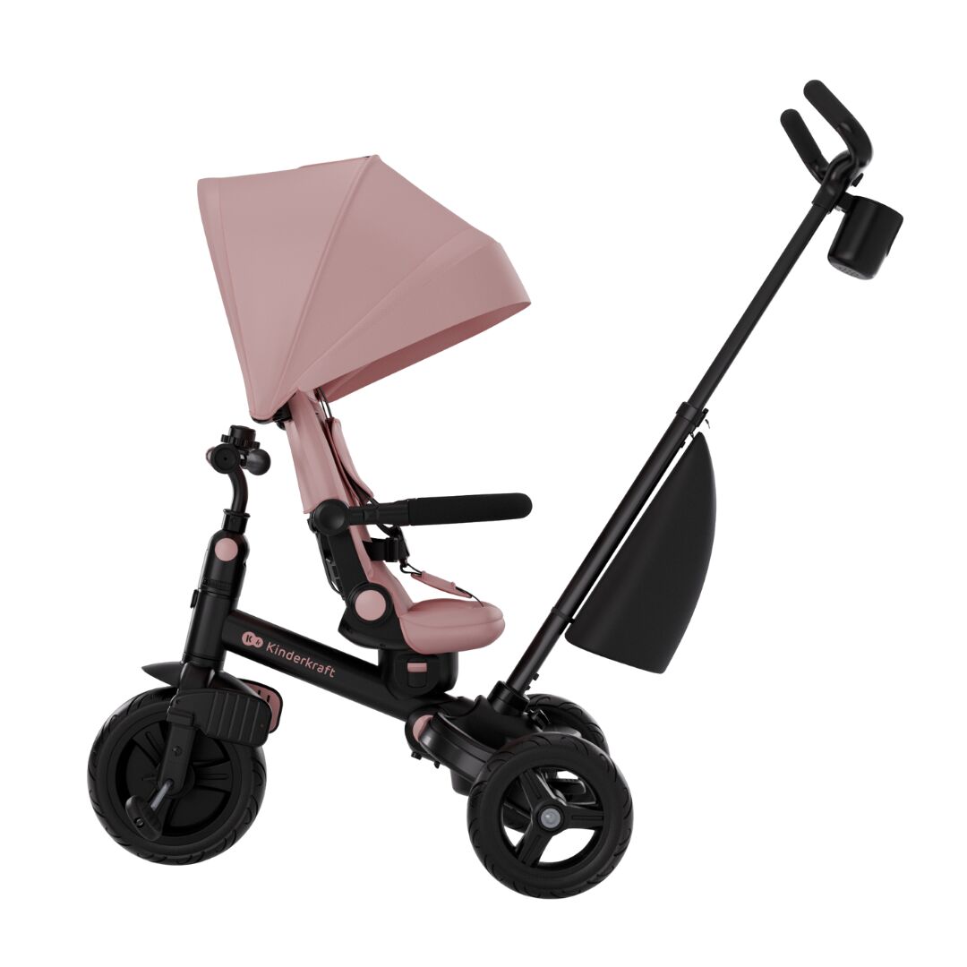 E-shop Kinderkraft AVEO 2 Plus Ružová Trojkolka