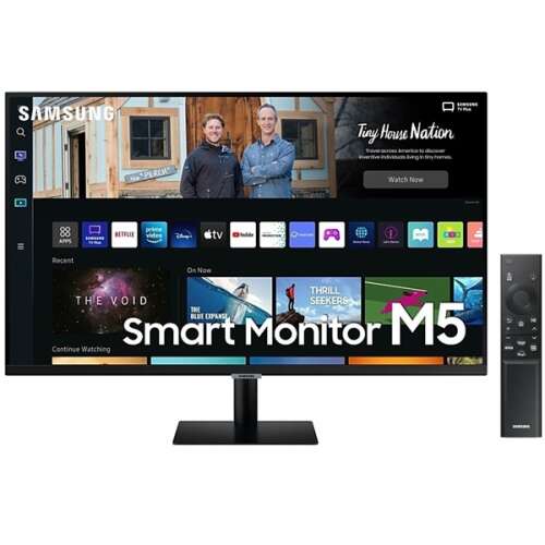 Samsung M5, LS32BM500EUXEN SMART VA monitor, 32", 1920x1080, 16:9, 250cd/m2, 4ms, 2xHDMI/2xUSB/WiFi/Bluetooth, reproduktor, čierny 77591547