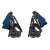 Maxi-Cosi Adorra stroller folded in both forward and rear facing positions