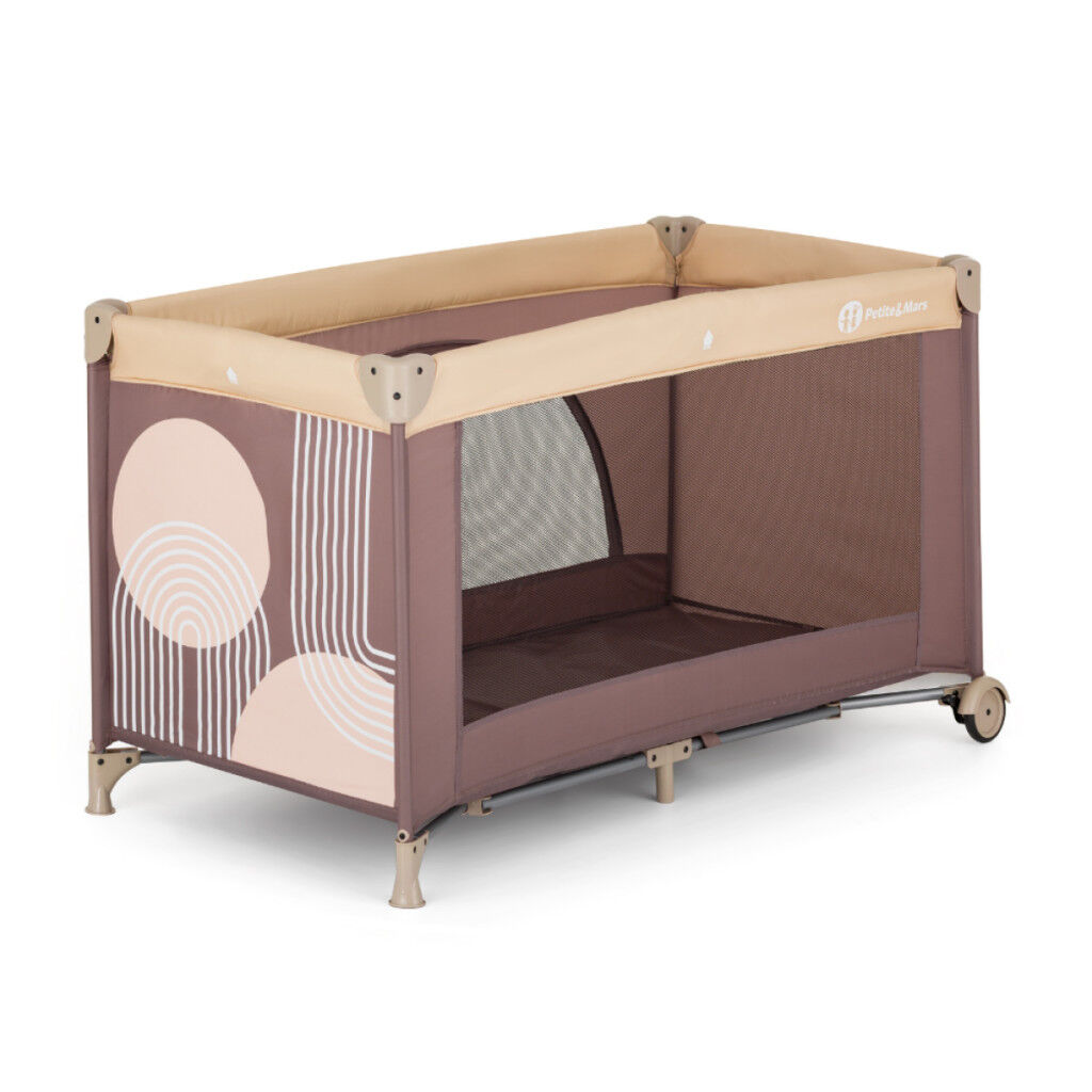 E-shop PETITE&amp;MARS Nyja 1-úrovňová cestovná postieľka - Elegant Drea...