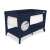 Smooth Travel Cot with Lifting Recliner 0-15kg - Star #navy blue 43867126