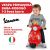 Vespa Primavera robogó 12-36 hó lábbal hajtós piros 146722060