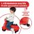 Vespa Primavera robogó 12-36 hó lábbal hajtós piros 146722060